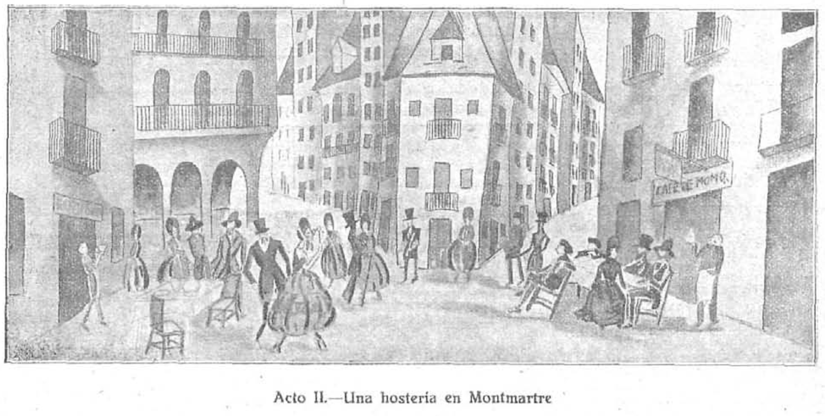 La Boheme por Augusto