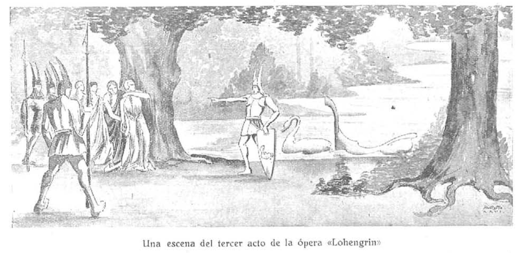 Lohengrin por Augusto