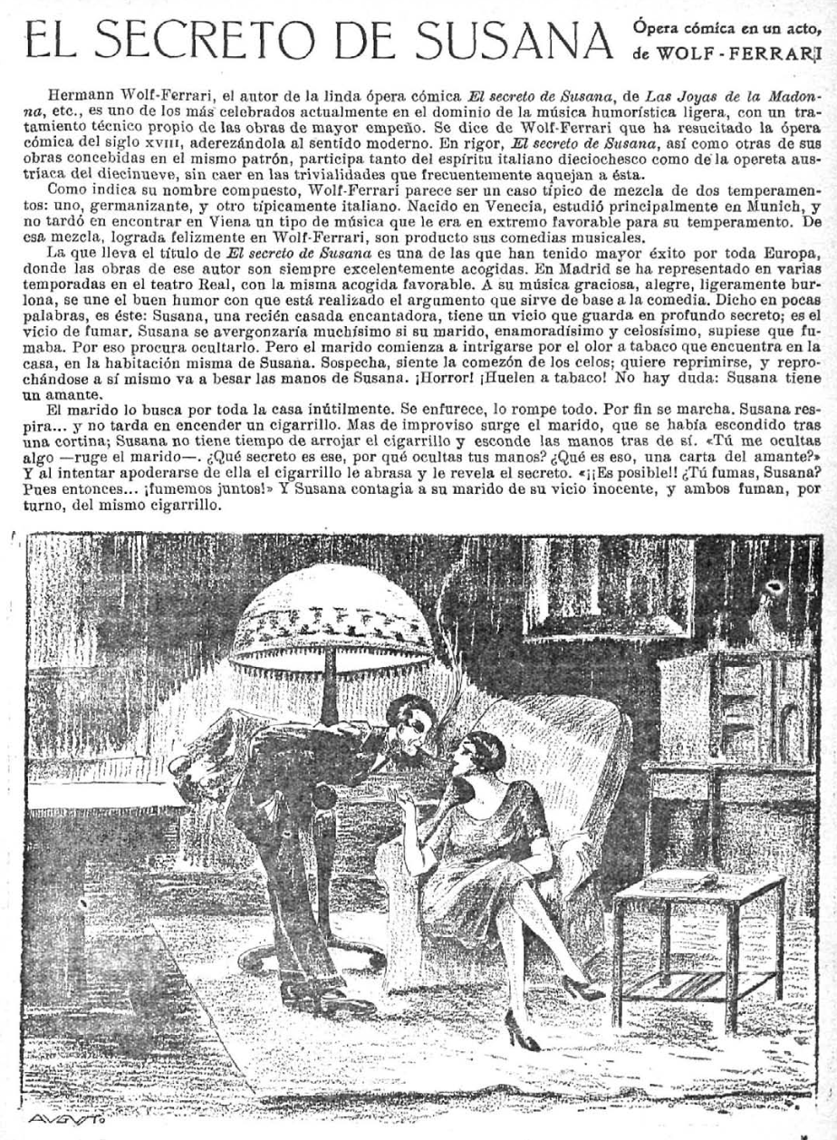 El secreto de Susana por Augusto