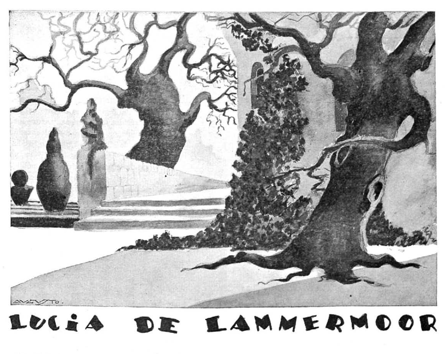 Lucia de Lammemoor por Augusto