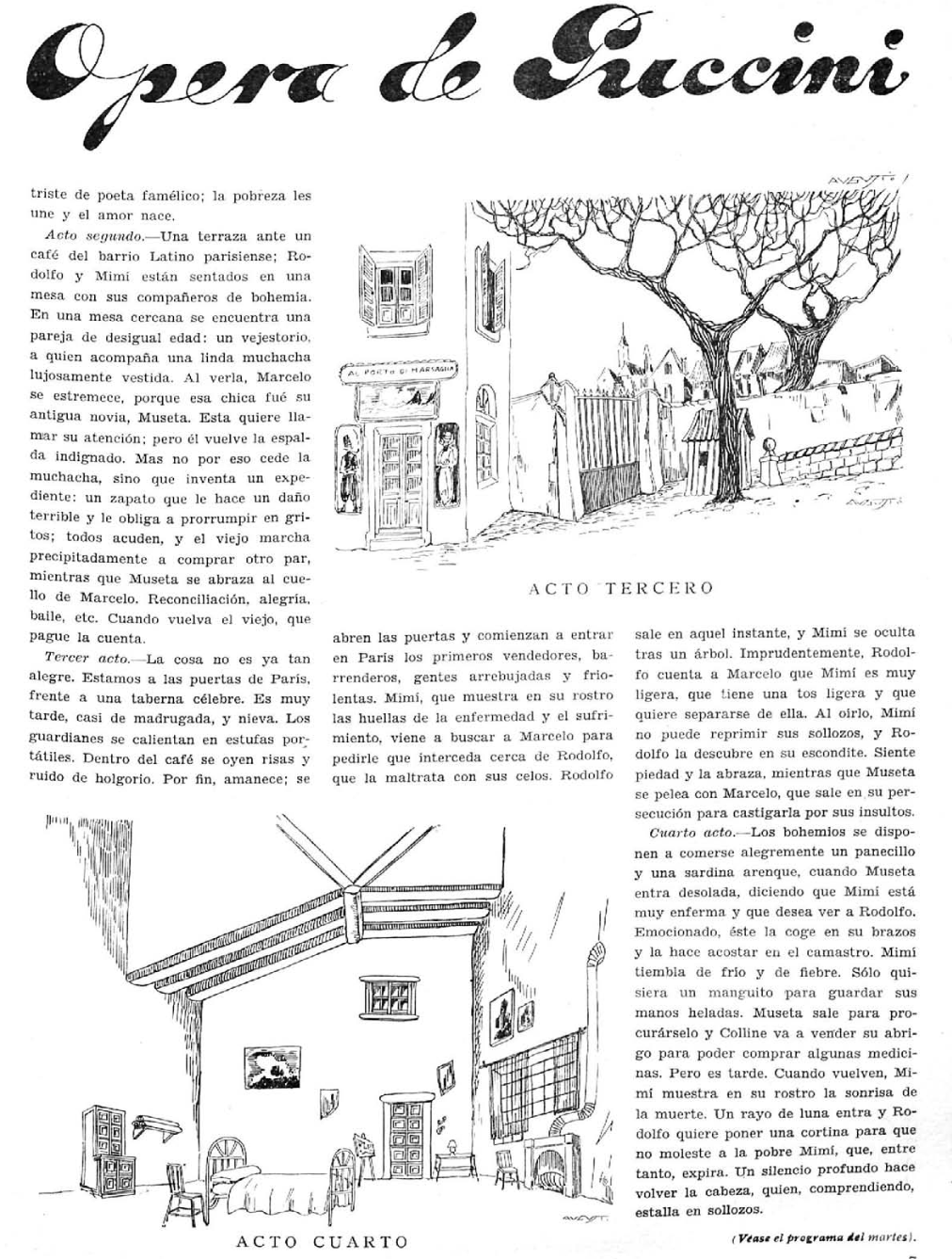 La Boheme 2 por Augusto