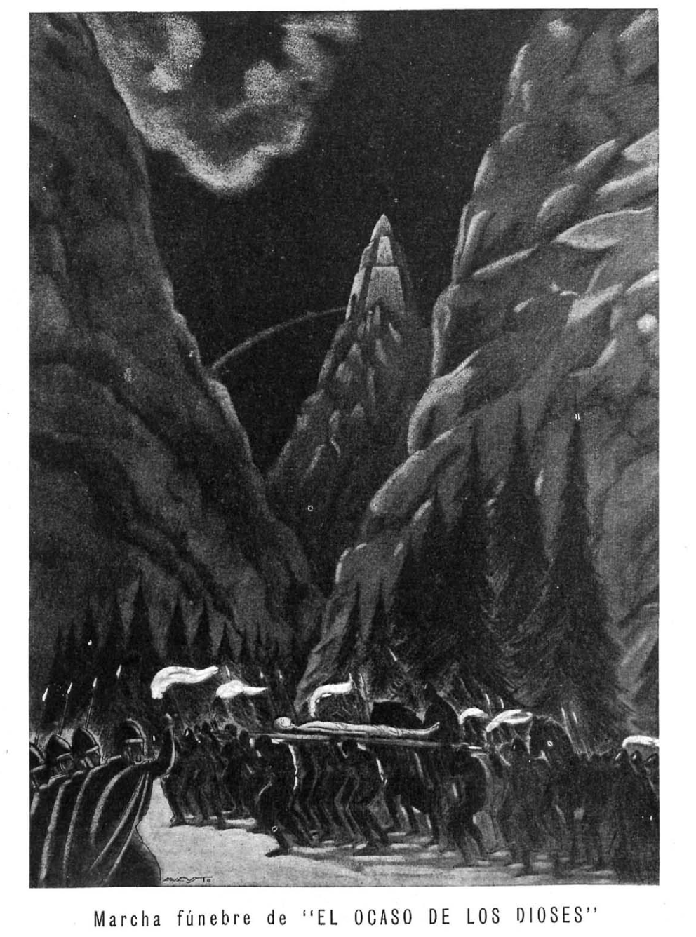 El ocaso de los dioses por Augusto