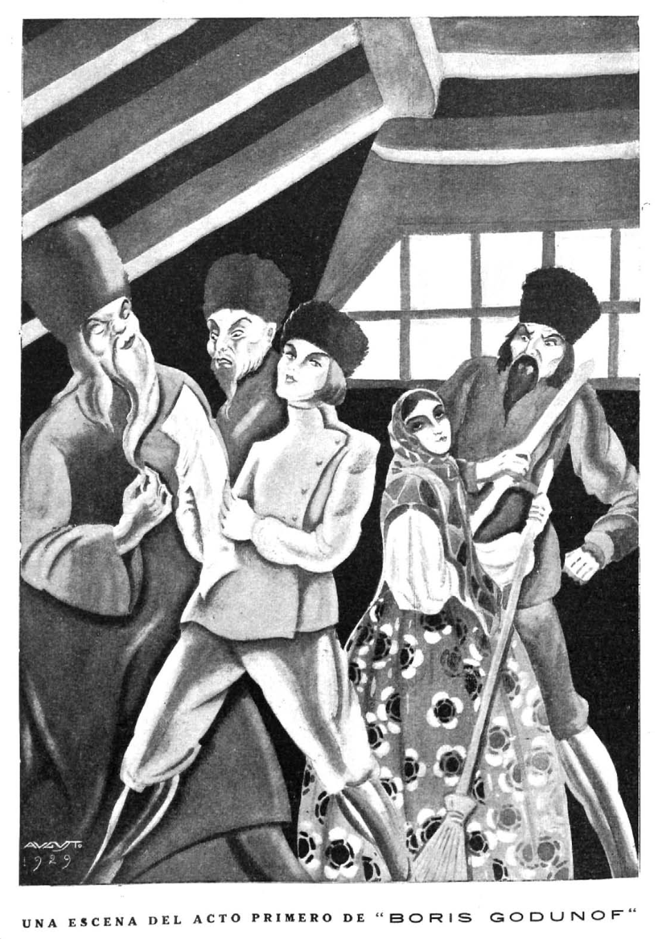 Boris Godunof por Augusto