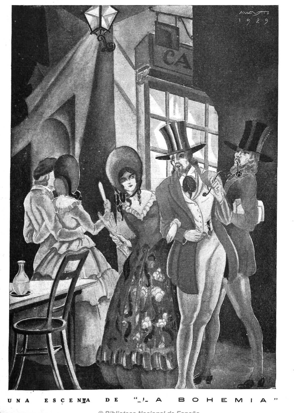 La Boheme por Augusto