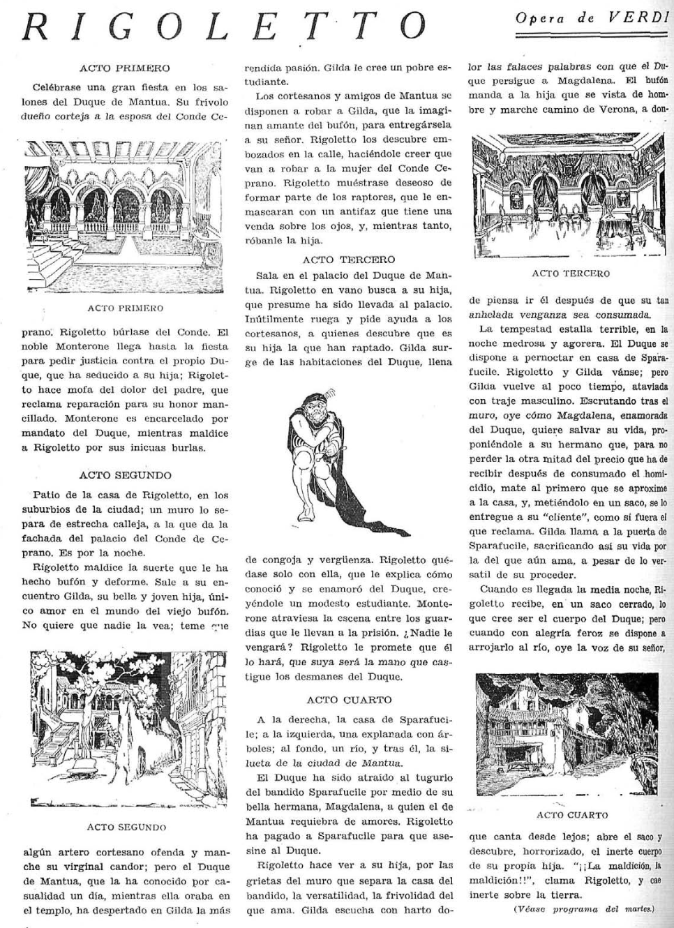 Rigoletto por Augusto