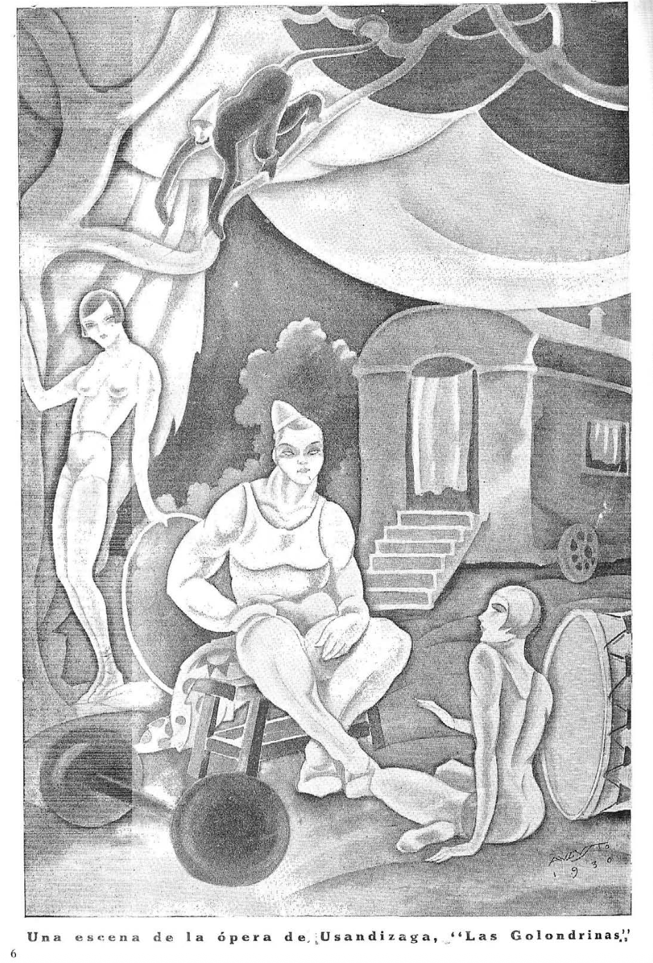 Las Golondrinas por Augusto