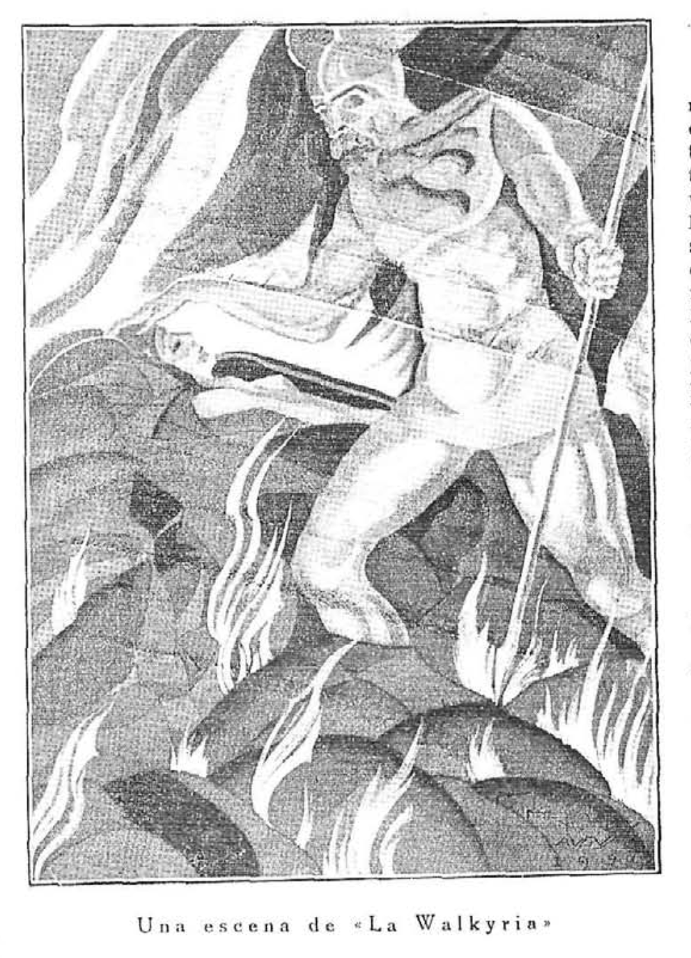 La Walkyria por Augusto