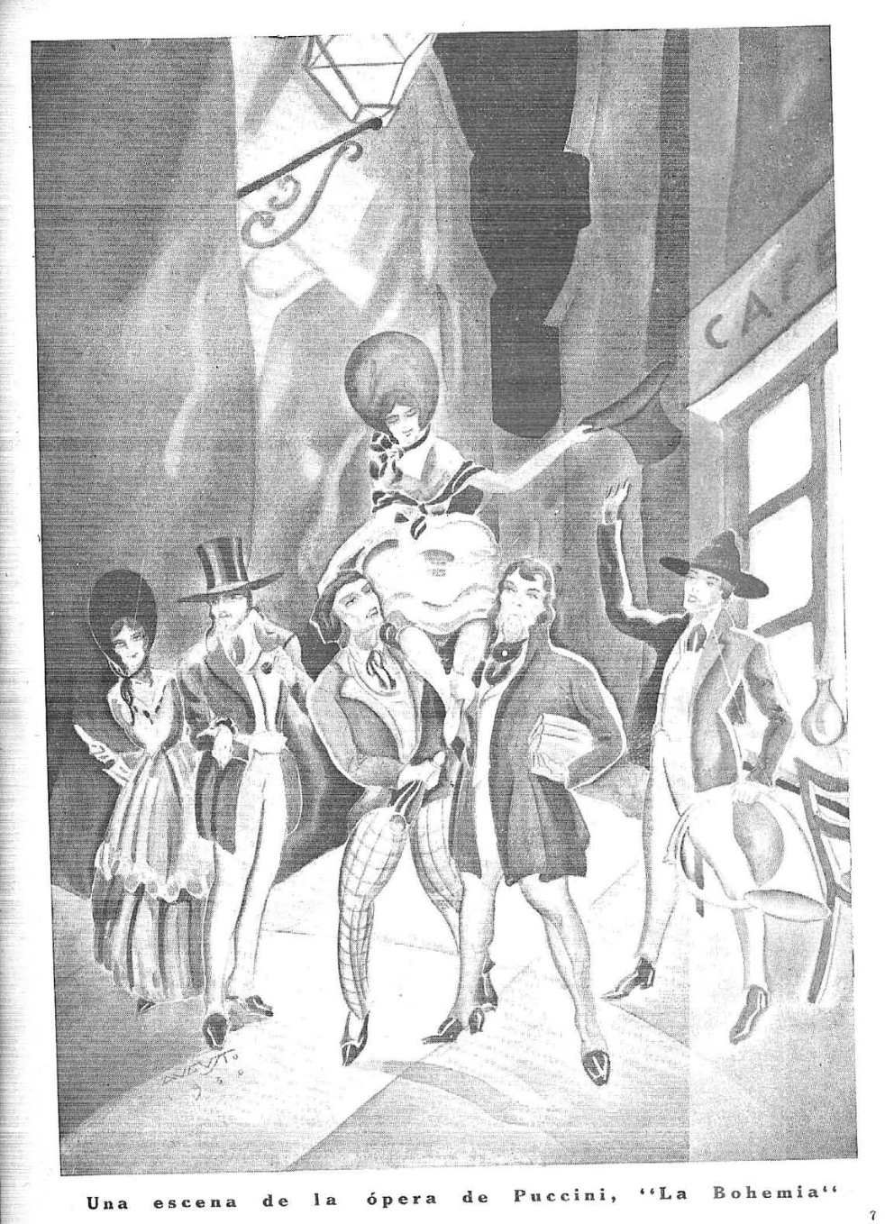 La Boheme por Augusto