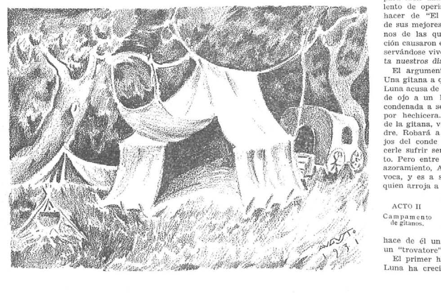 El trovador Acto II por Augusto