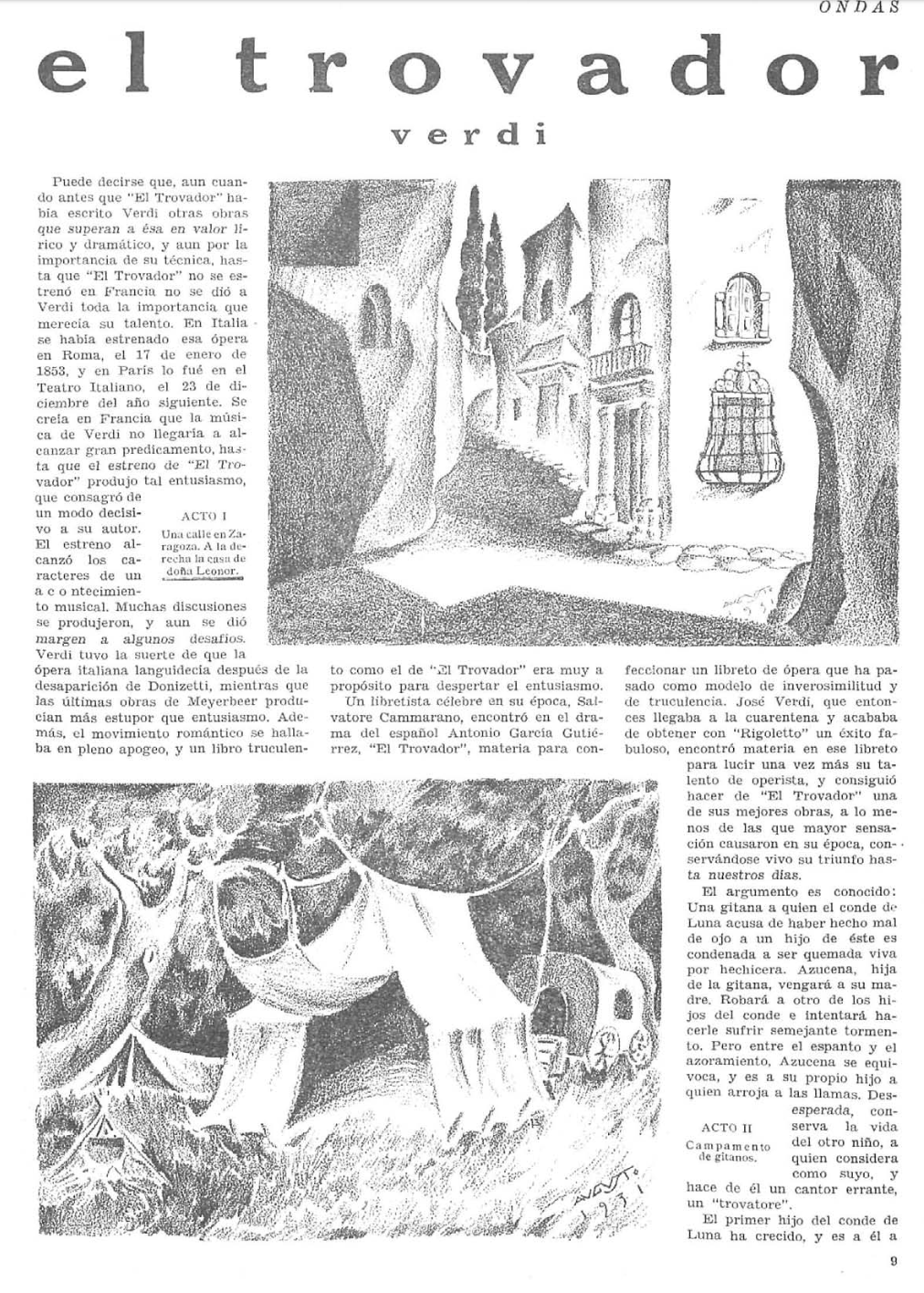 El Trovador por Augusto