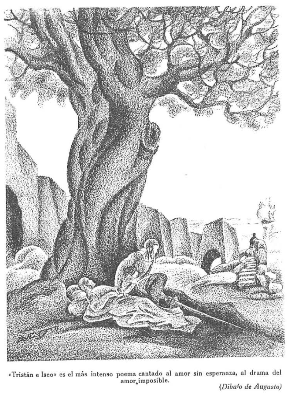 Tristán e Isolda por Augusto