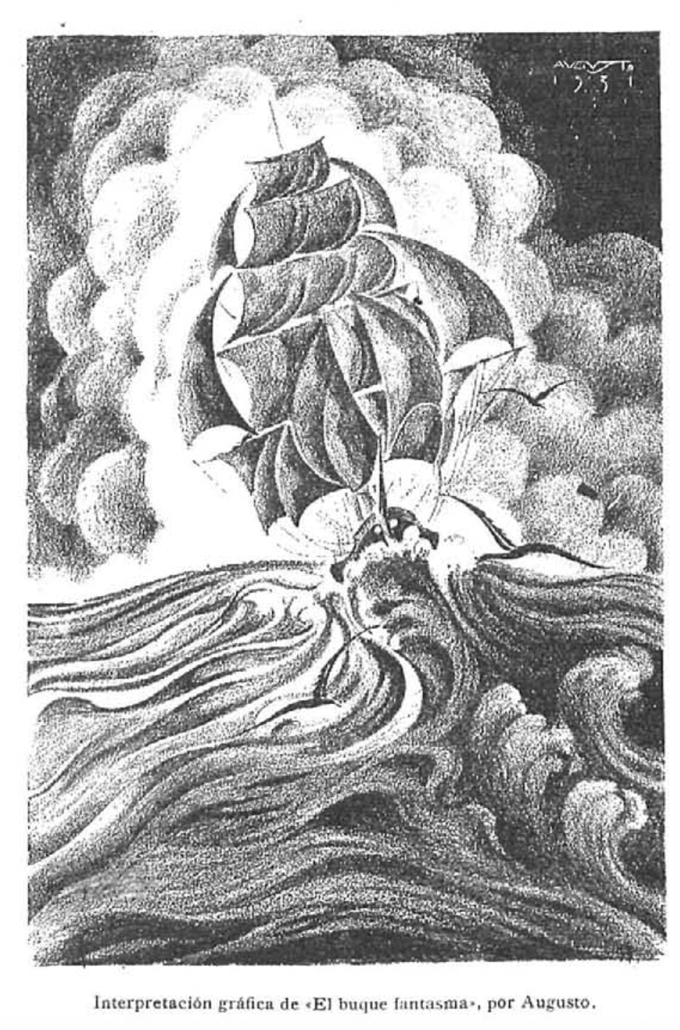Buque Fantasma por Augusto