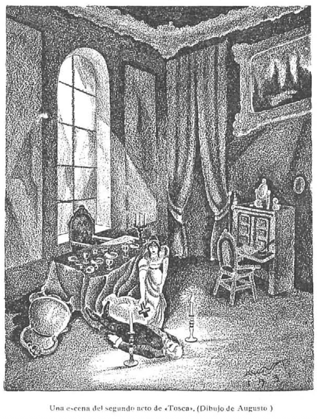 Tosca por Augusto