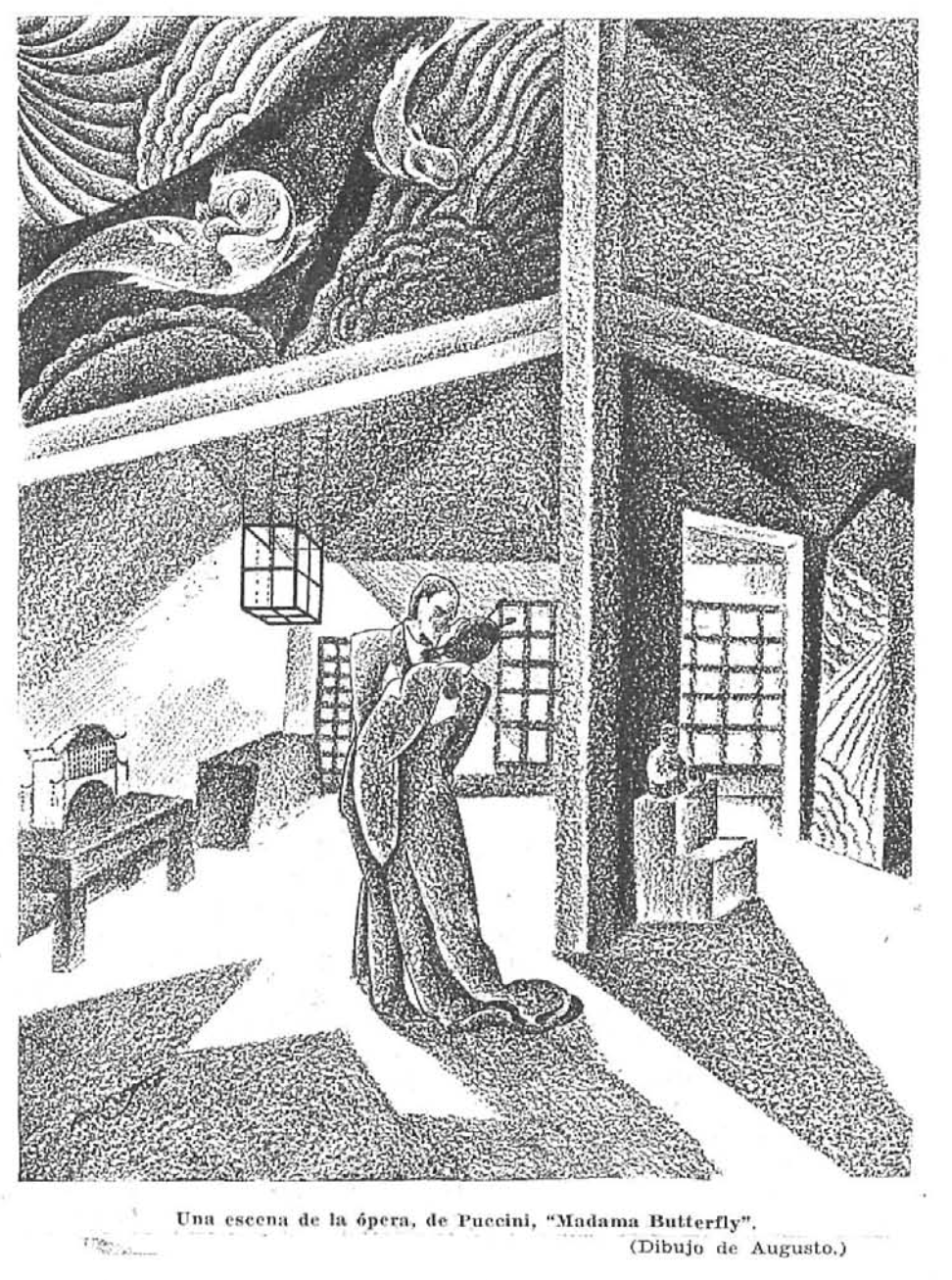 Madame Butterfly por Augusto