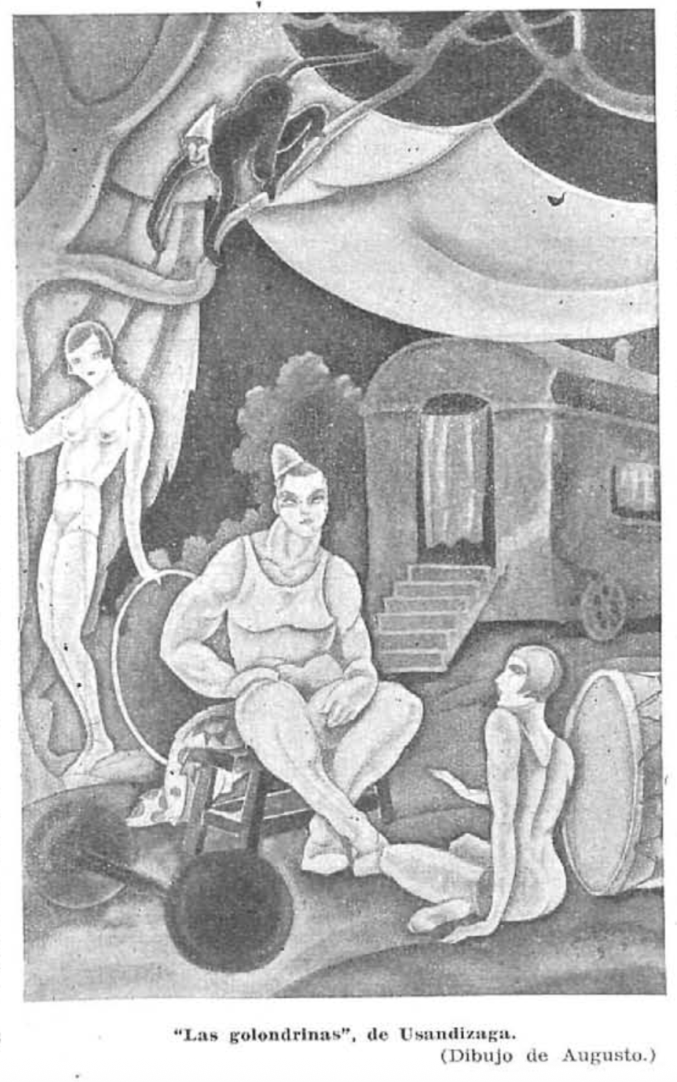 Las Golondrinas por Augusto