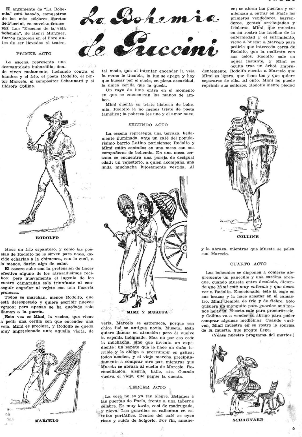 La boheme por Augusto