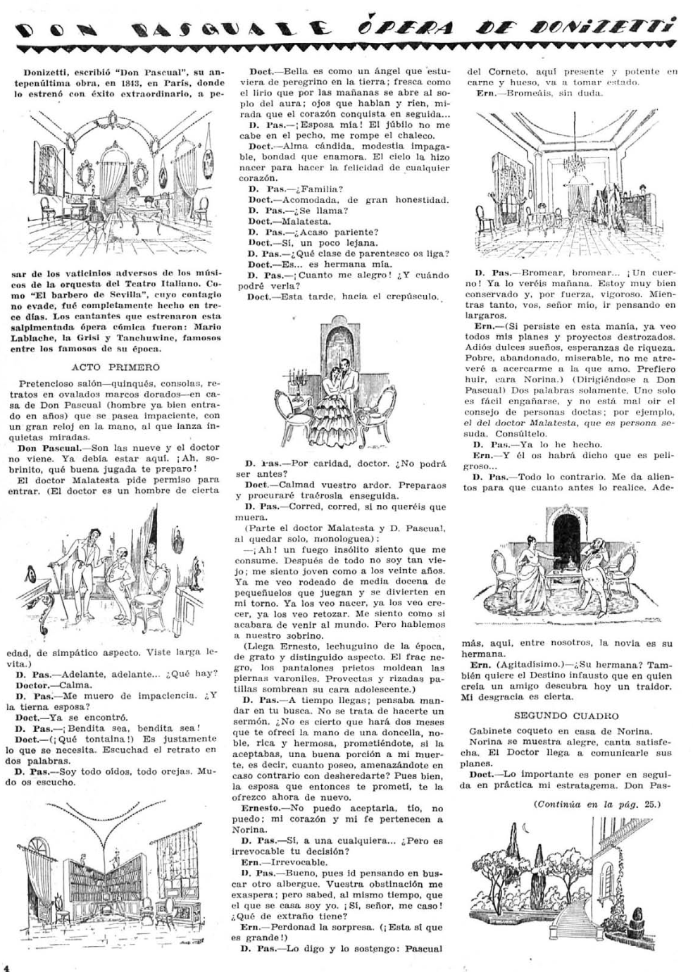 Don Pasquale por Augusto