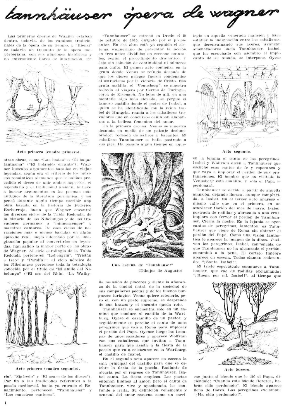 Tannhäuser por Augusto