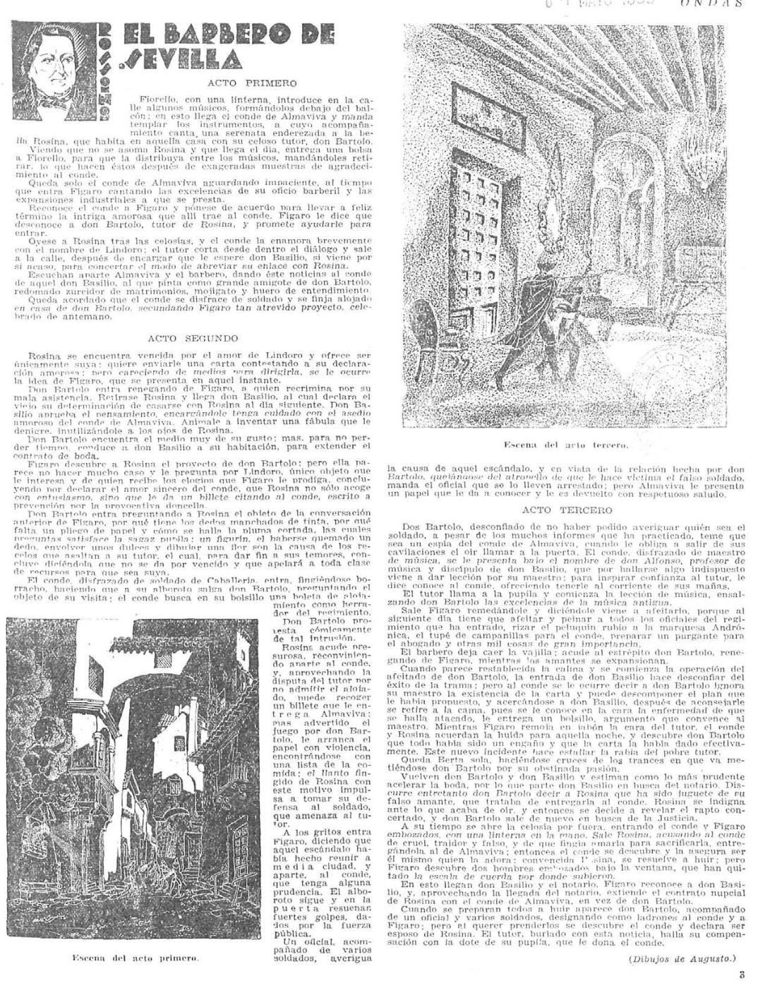 El Barbero de Sevilla por Augusto