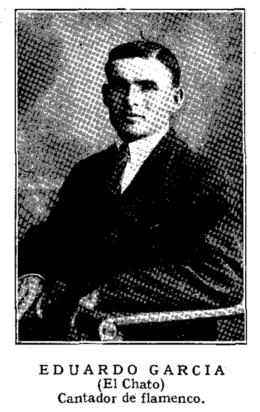 Eduardo García El Chato, cantaor Flamenco