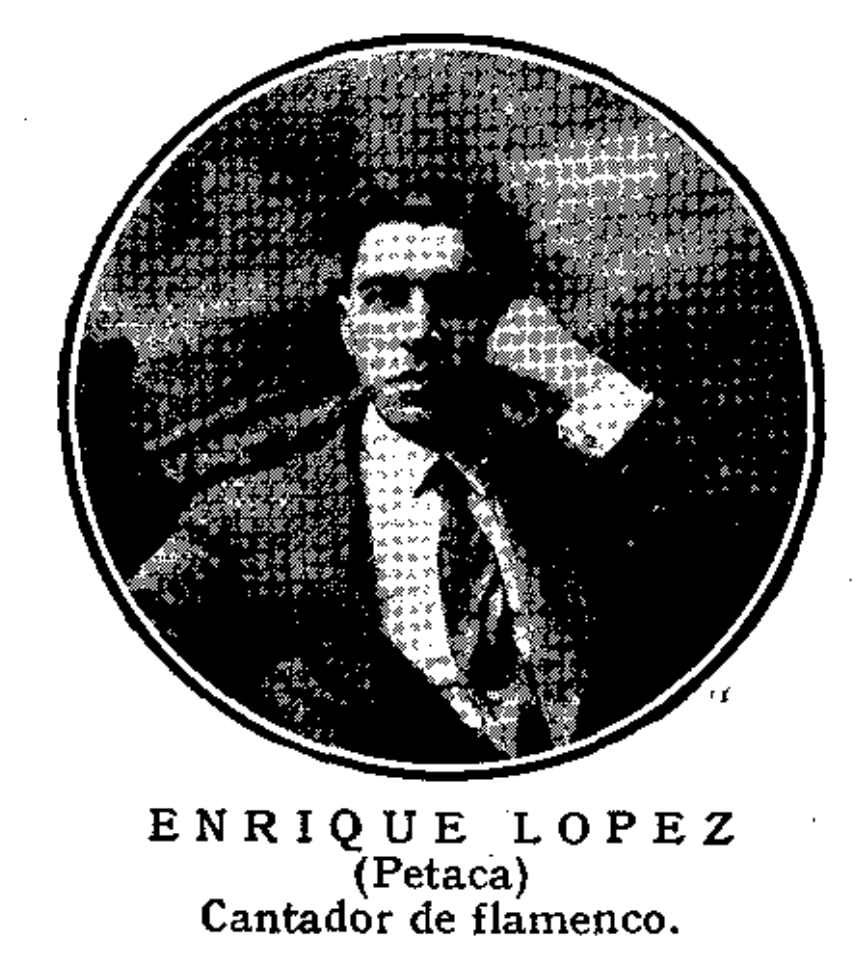 Enrique Lopez Petaca, cantaor flamenco