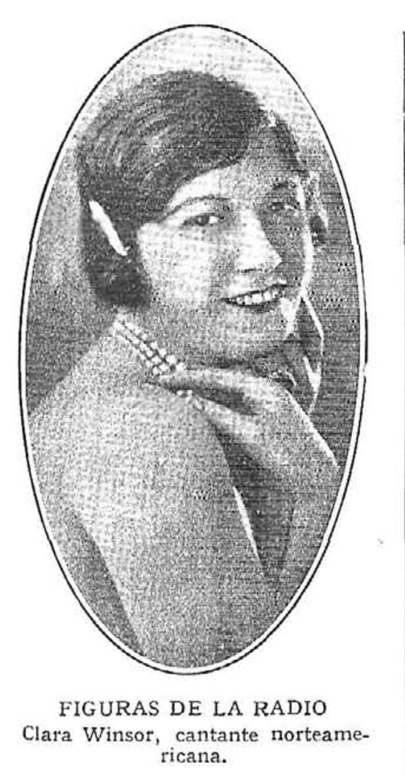 Clara Winsor cantante norteamericana