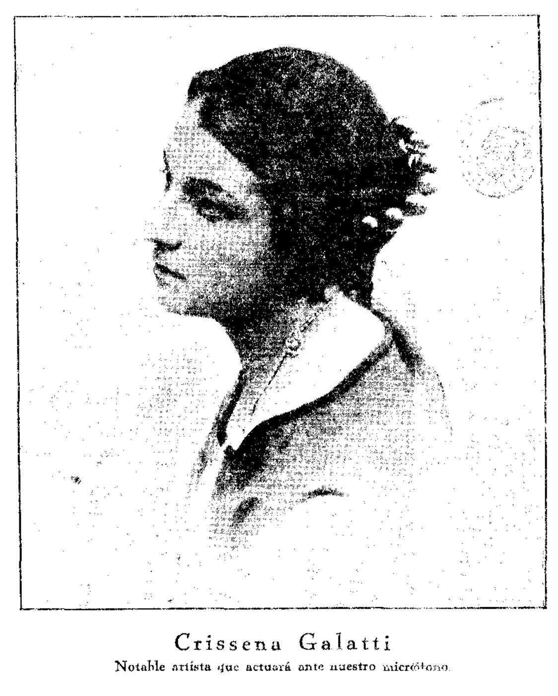 Crissena Galatti, soprano