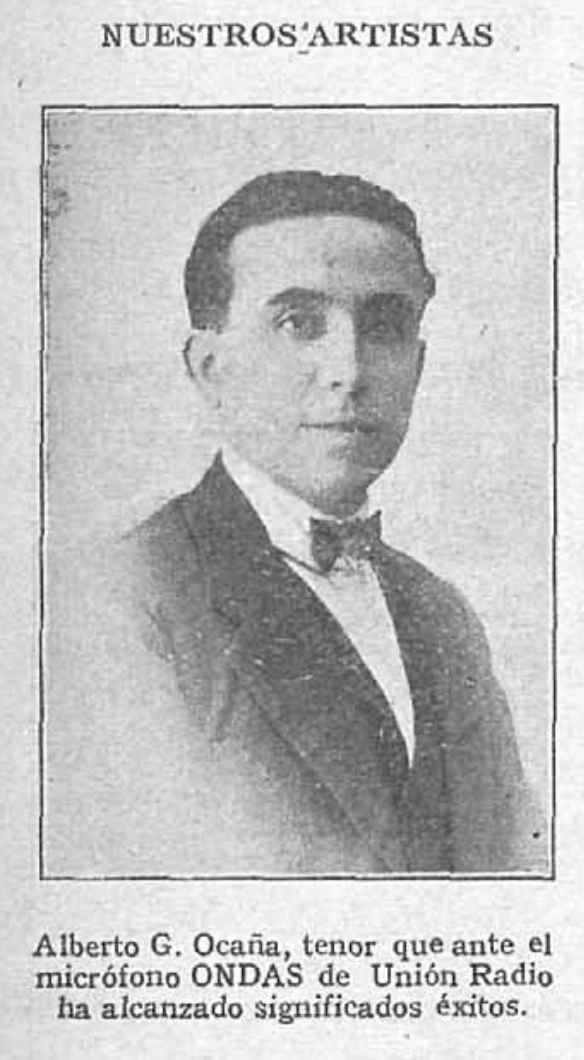 Alberto Ocaña tenor