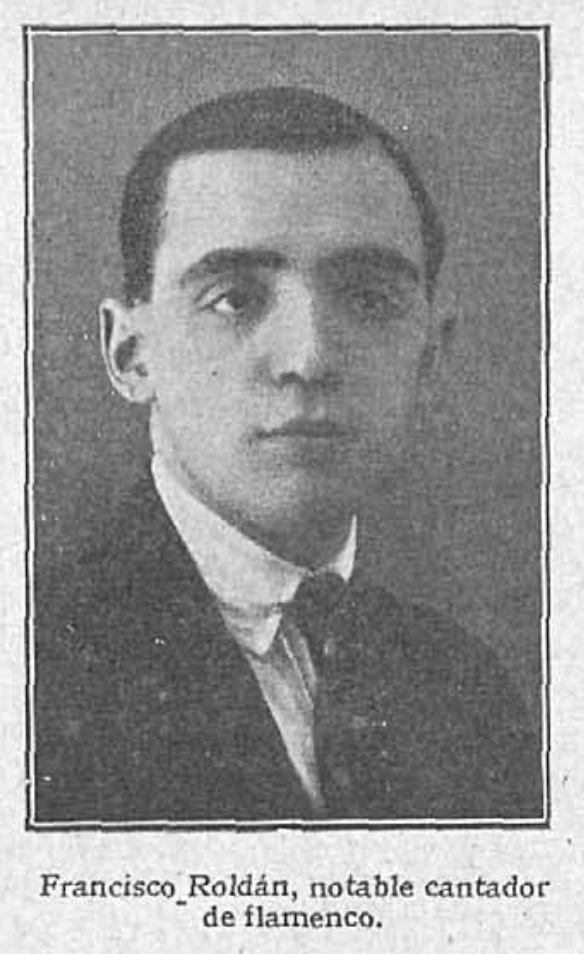 Francisco Roldán cantaor flamenco