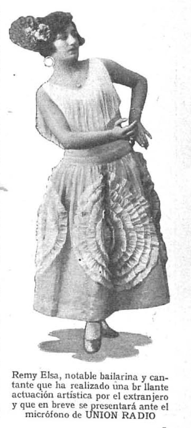 Remy Elsa bailarina y cantante
