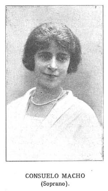 Consuelo Macho, soprano