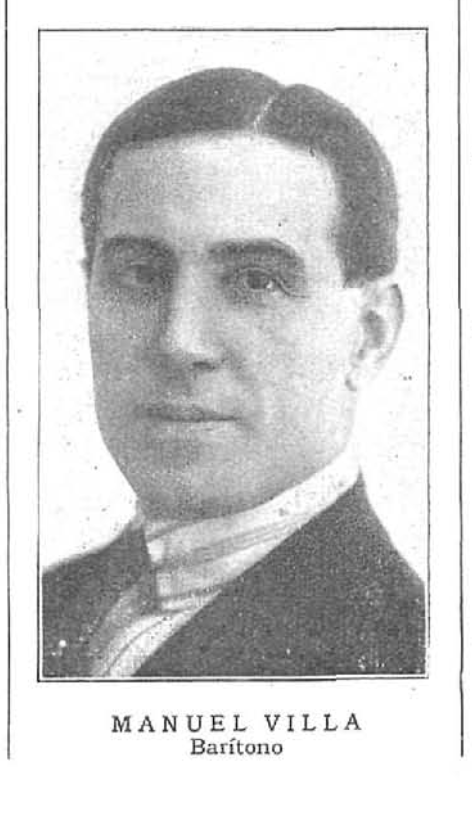 Manuel Villa, barítono