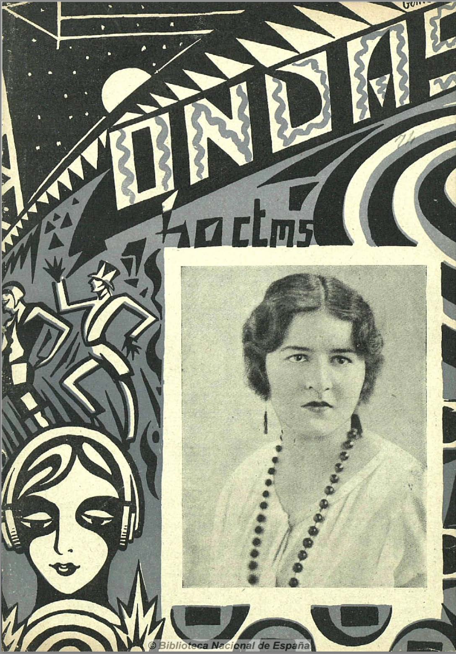 Margaret Mani, cantante en portada