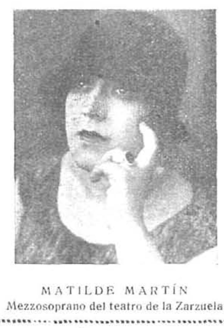Matilde Martín, mezzosoprano