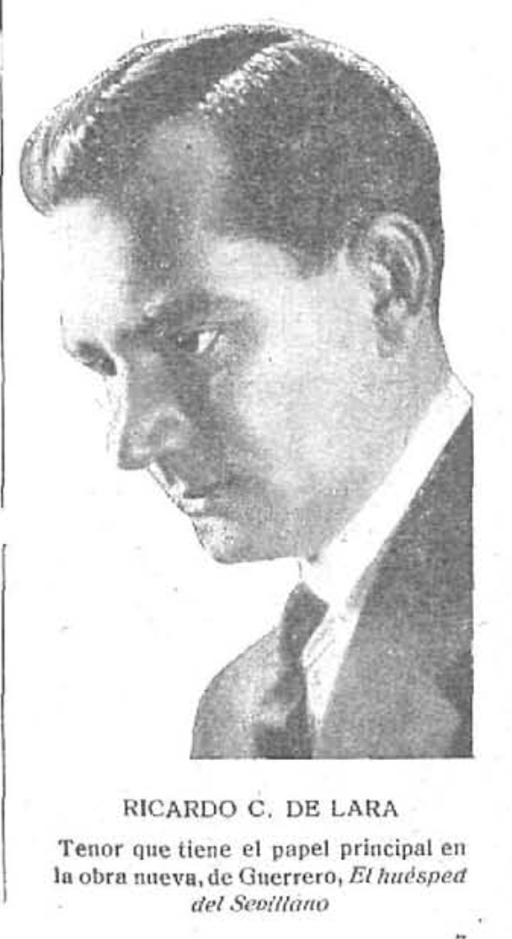Ricardo C. de Lara, tenor