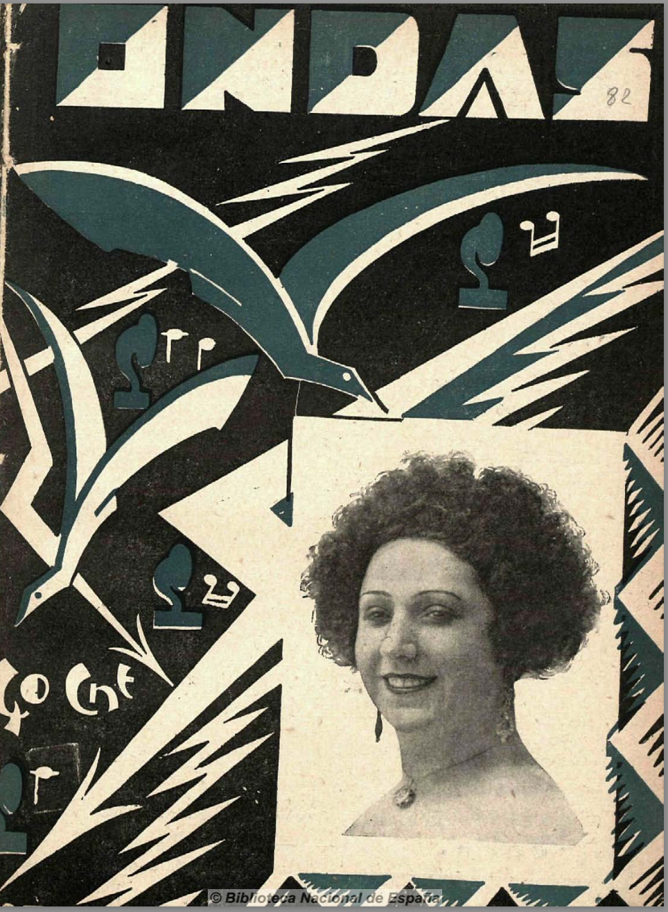 Julia Fons, cantante en portada