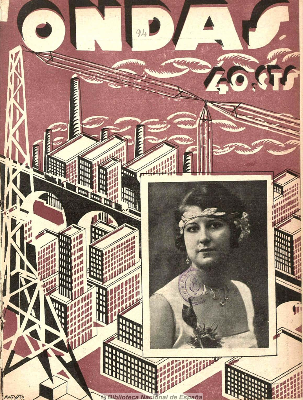 Paquita Alcaraz, cantante en portada