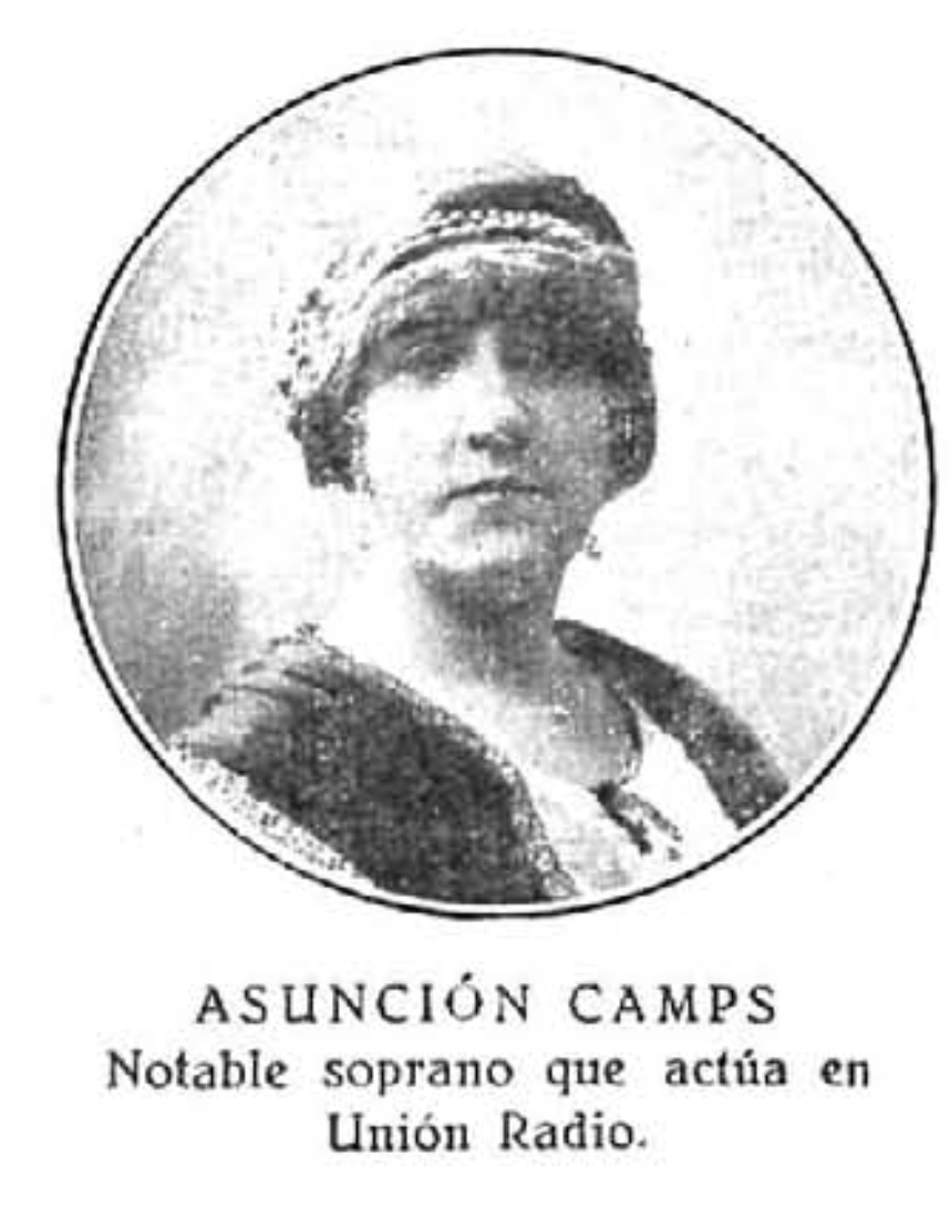 Asunción Camps, soprano