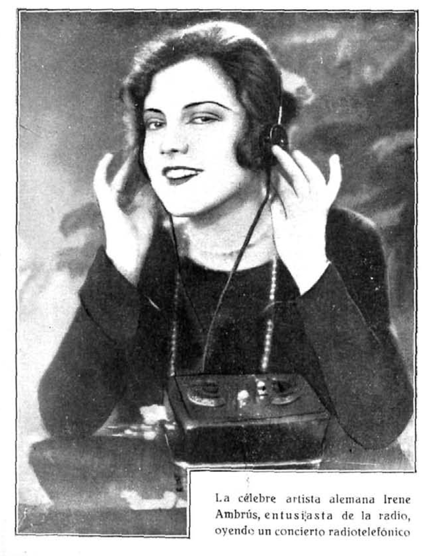 Irene Ambrús, artista y cantante alemana