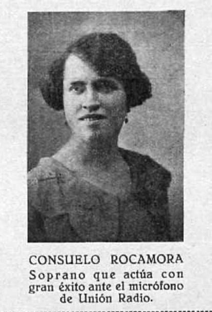 Consuelo Rocamora, soprano