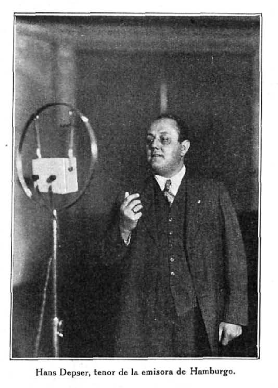 Hans Depser, tenor de Hamburgo