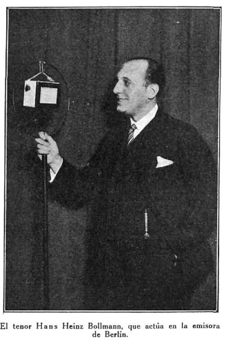 Hans Heinz Bollmann, tenor de Berlín