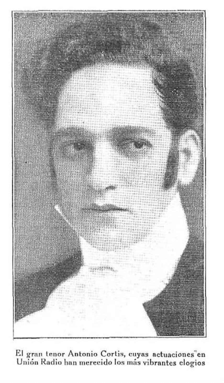 Antonio Cortis, tenor