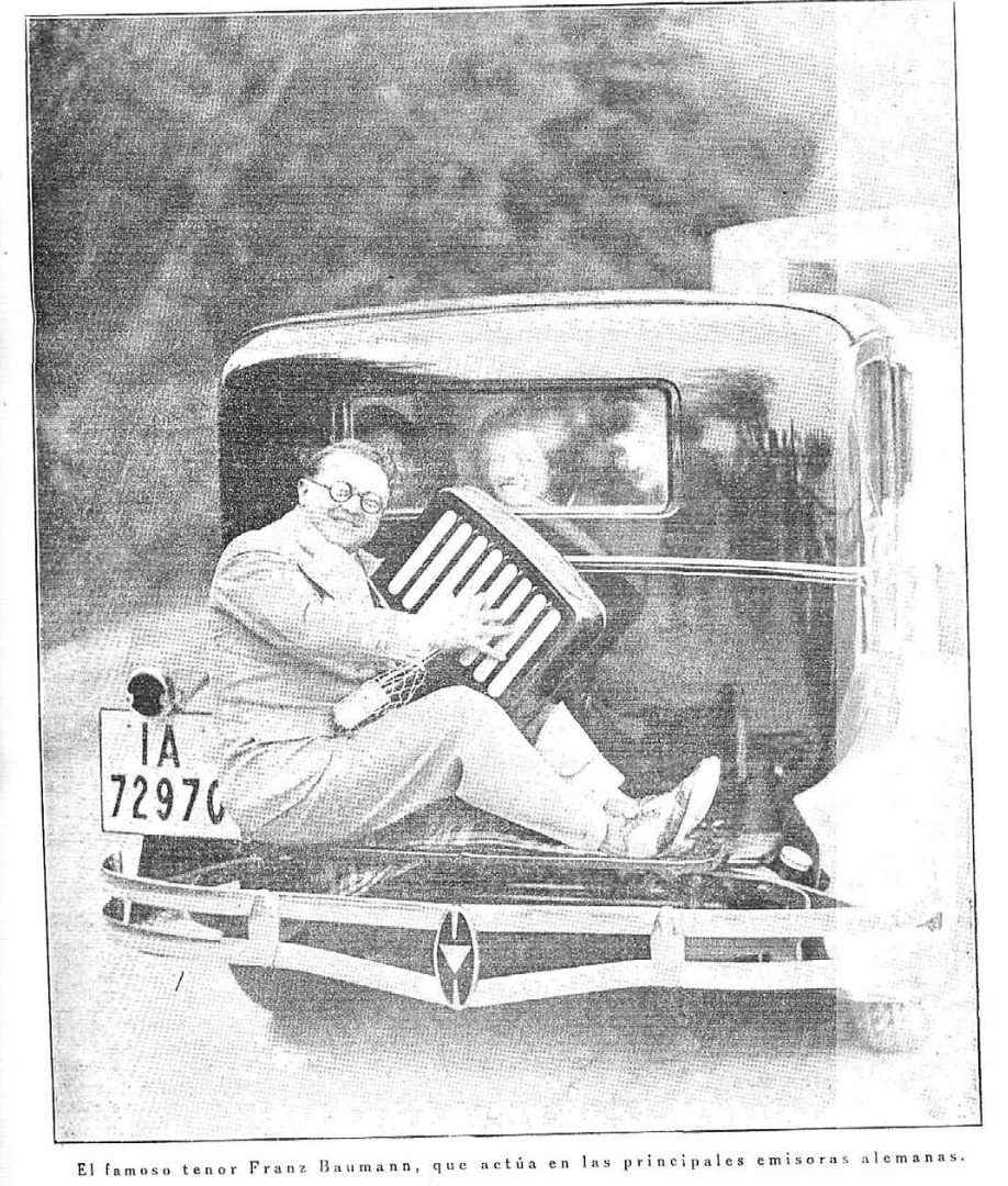 Franz Baumann, tenor