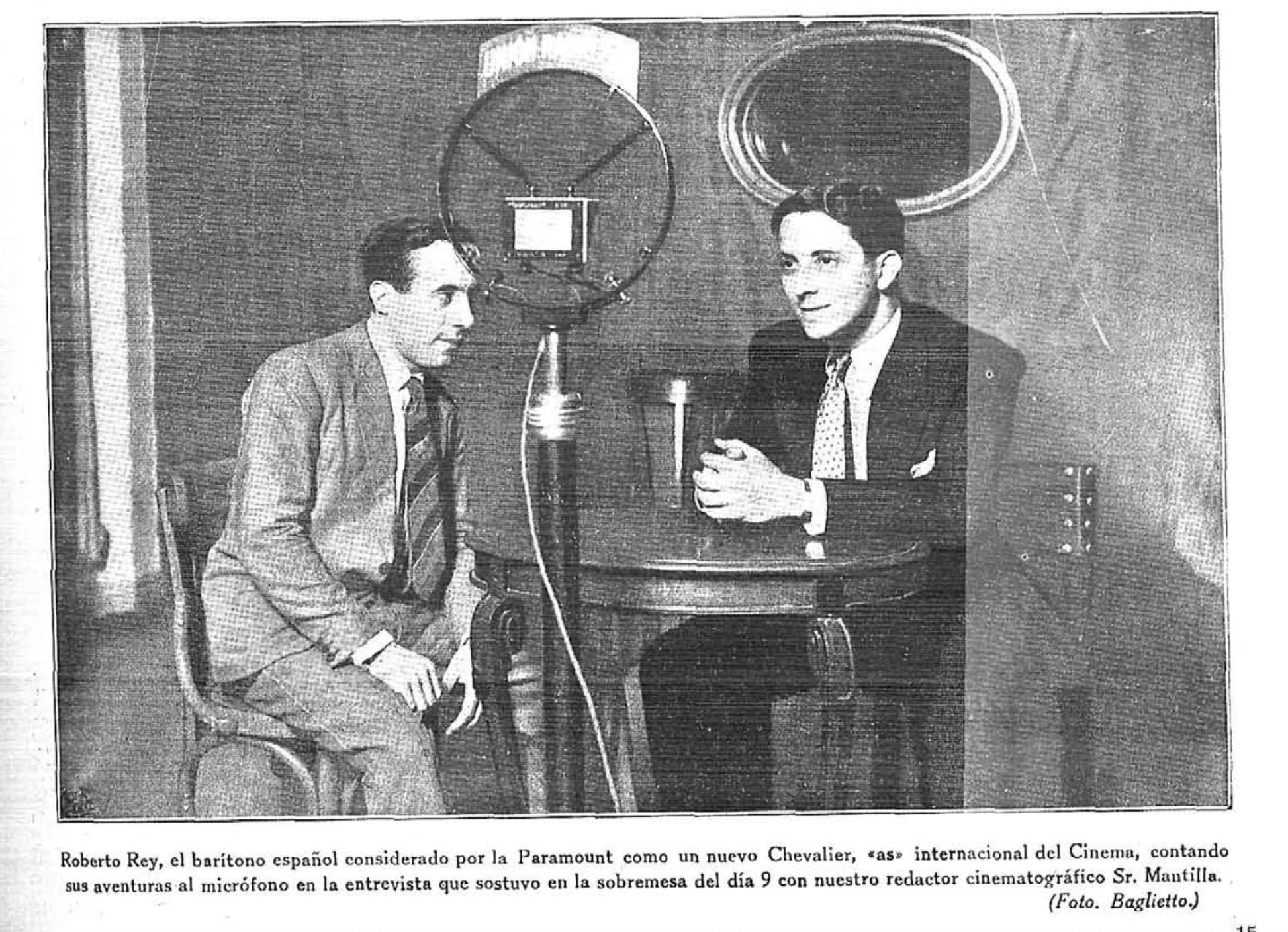 Roberto Rey, baritono