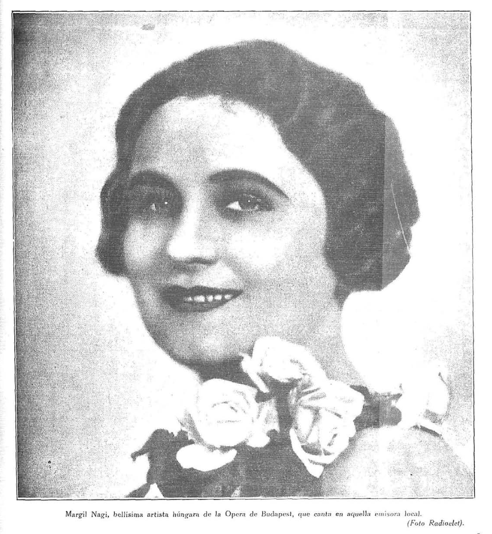 Margil Nagi, artista húngara de la ópera de Budapest