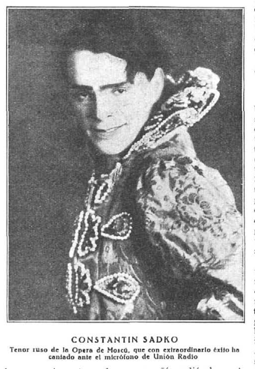 Constantin Sadko, tenor ruso