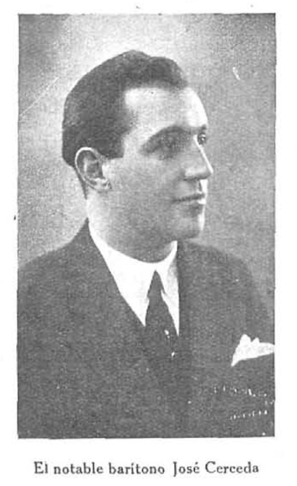 José Cerceda, barítono