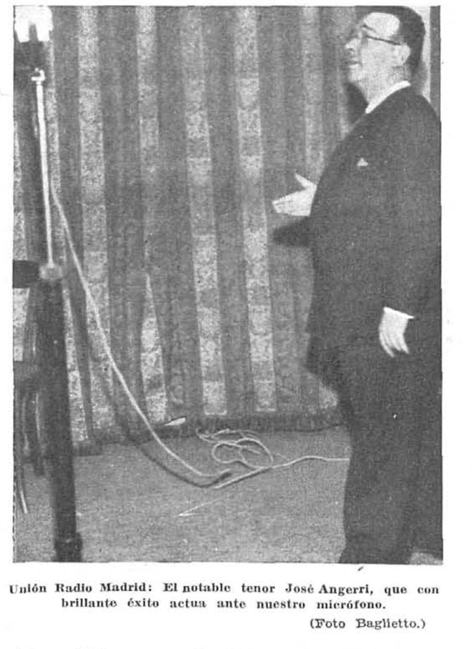 José Angerri, tenor