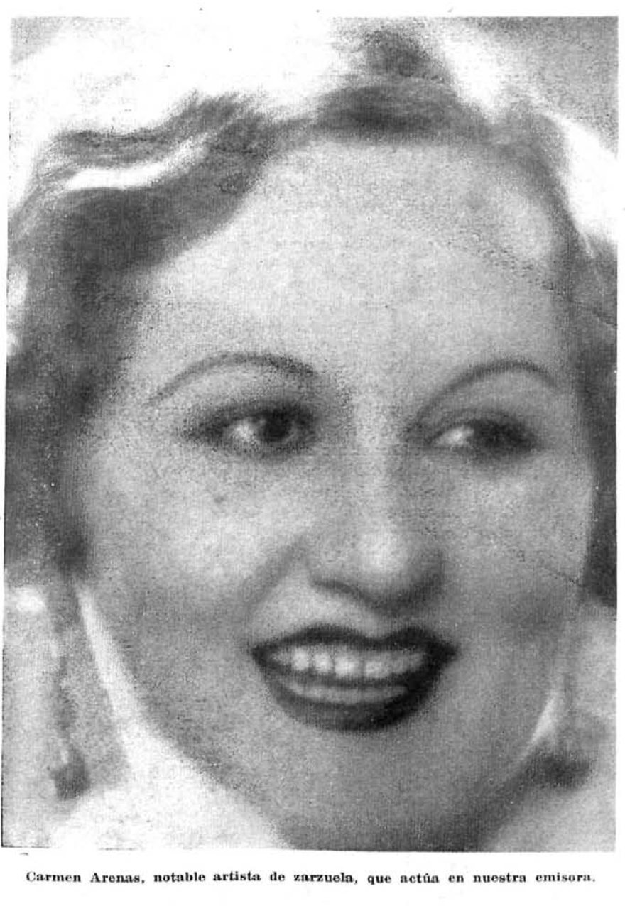 Carmen Arenas, cantante